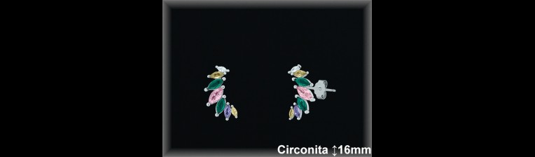 Pendientes de Plata al Por Mayor ref Z8574D  Mayorista de Pendientes de Plata