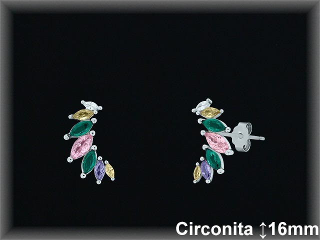 Pendientes de Plata al Por Mayor ref Z8574D  Mayorista de Pendientes de Plata