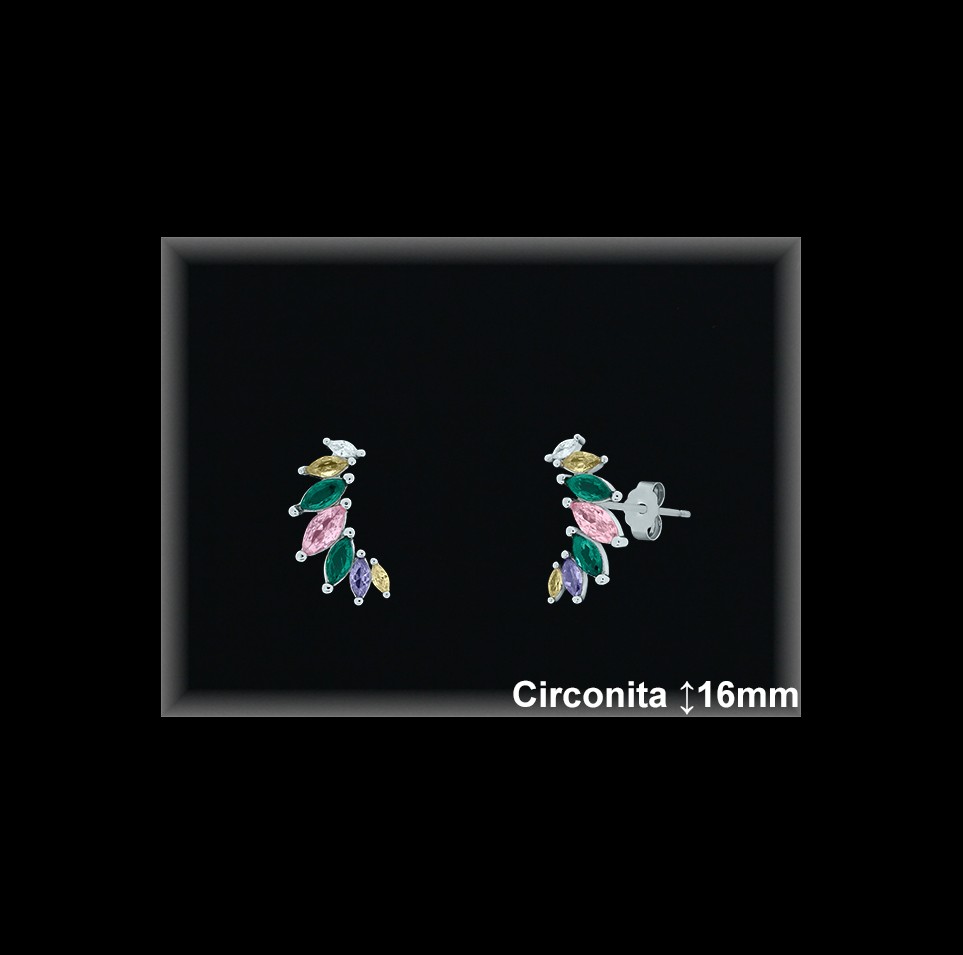 Pendientes de Plata al Por Mayor ref Z8574D  Mayorista de Pendientes de Plata