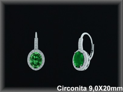 Pendientes de Plata al Por Mayor ref Z8626D  Mayorista de Pendientes de Plata