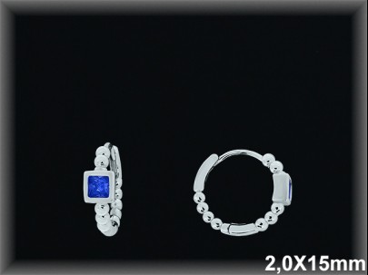 Mayorista de Plata de Aros ref AZ351Z  Aros de Plata al por Mayor