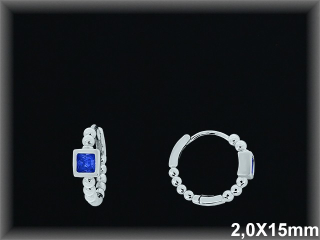 Mayorista de Plata de Aros ref AZ351Z  Aros de Plata al por Mayor