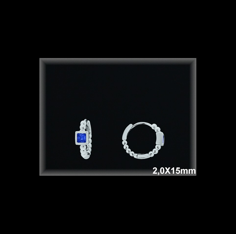 Mayorista de Plata de Aros ref AZ351Z  Aros de Plata al por Mayor