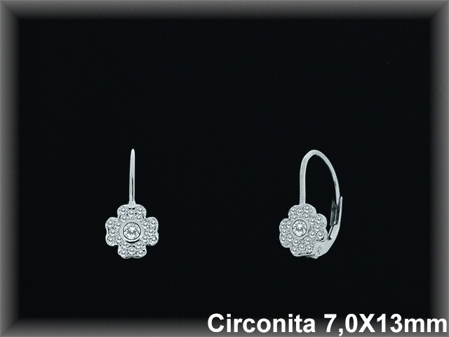 Pendientes de Plata al Por Mayor ref Z8623  Mayorista de Pendientes de Plata