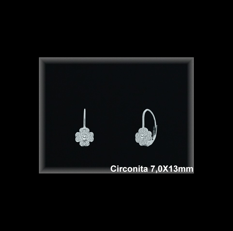 Pendientes de Plata al Por Mayor ref Z8623  Mayorista de Pendientes de Plata
