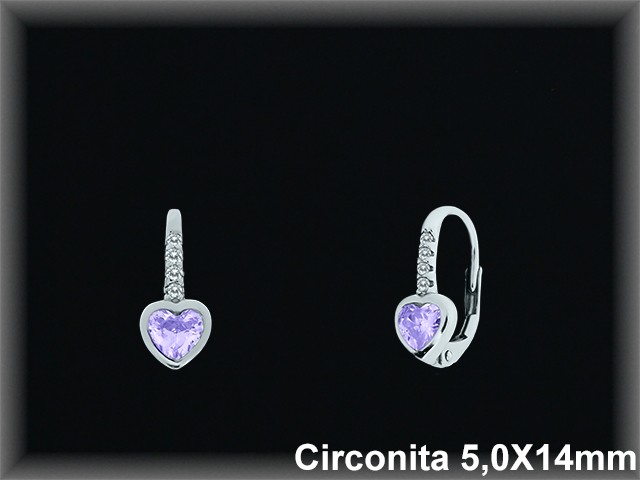 Pendientes de Plata al Por Mayor ref Z8662A  Mayorista de Pendientes de Plata