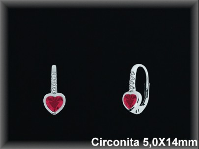 Pendientes de Plata al Por Mayor ref Z8662R  Mayorista de Pendientes de Plata