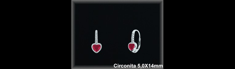 Pendientes de Plata al Por Mayor ref Z8662R  Mayorista de Pendientes de Plata