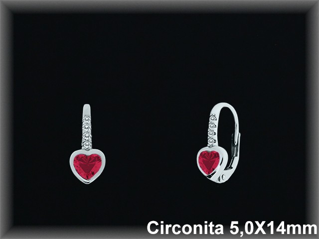 Pendientes de Plata al Por Mayor ref Z8662R  Mayorista de Pendientes de Plata