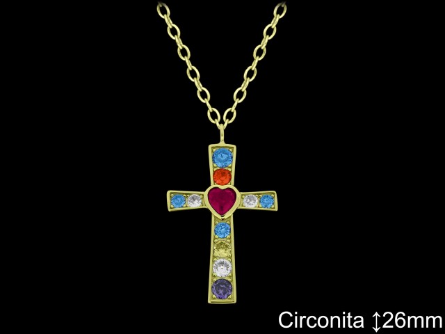 Mayorista de Plata de Cruces ref 4473CT  Cruces de Plata al por Mayor