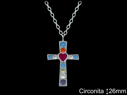 Mayorista de Plata de Cruces ref 4473T  Cruces de Plata al por Mayor