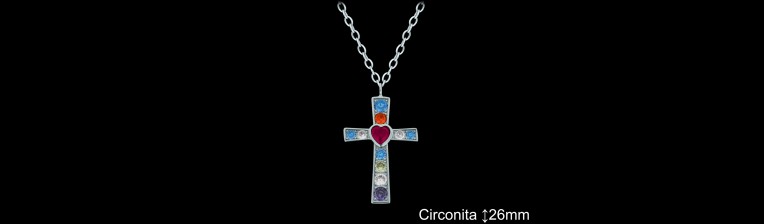 Mayorista de Plata de Cruces ref 4473T  Cruces de Plata al por Mayor