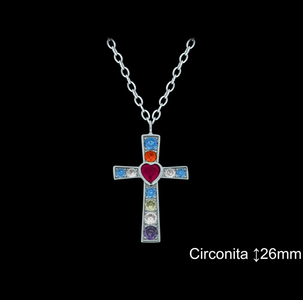 Mayorista de Plata de Cruces ref 4473T  Cruces de Plata al por Mayor