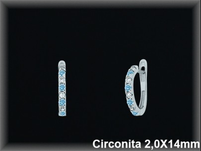 Mayorista de Plata en Pendientes ref Z8204R  Pendientes de Plata al por Mayor