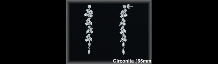 Mayorista de Plata en Pendientes ref Z8521  Pendientes de Plata al por Mayor