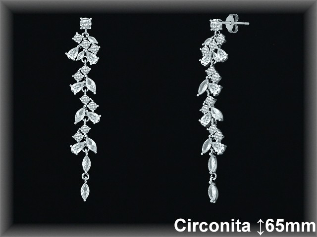 Mayorista de Plata en Pendientes ref Z8521  Pendientes de Plata al por Mayor