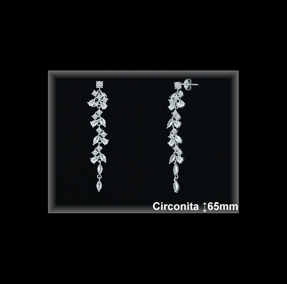 Mayorista de Plata en Pendientes ref Z8521  Pendientes de Plata al por Mayor