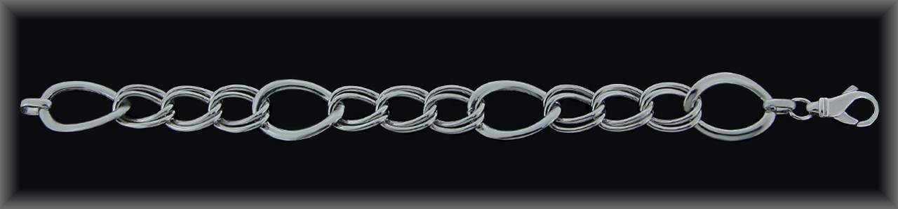 Pulseras Plata al por mayor ref 9L812. Mayoristas Plata al por Mayor