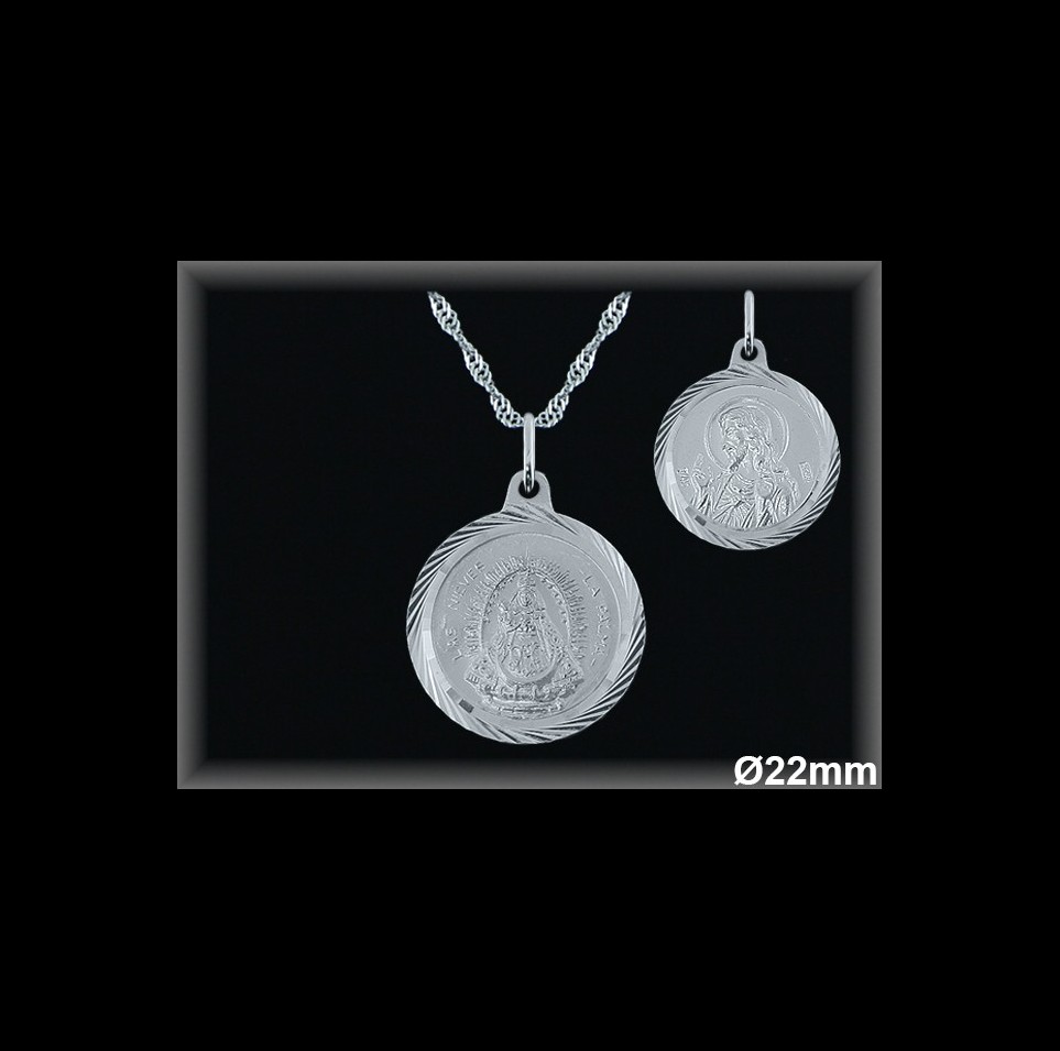 Medallas Plata al por mayor ref 33103. Mayoristas Plata al por Mayor