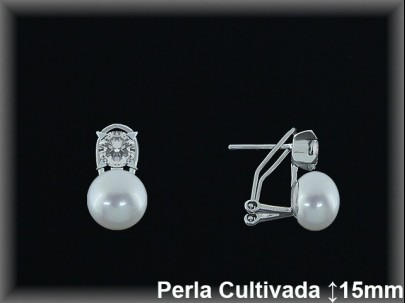 Pendientes Plata al por mayor ref R8528 Mayoristas Plata al por Mayor