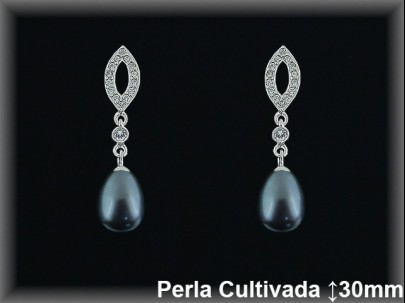 Pendientes Plata al por mayor ref R8628G Mayoristas Plata al por Mayor