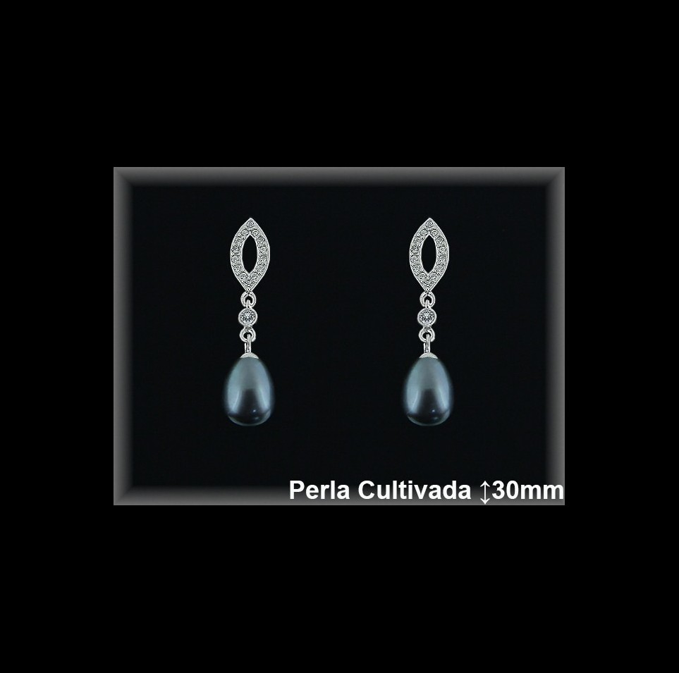 Pendientes Plata al por mayor ref R8628G Mayoristas Plata al por Mayor