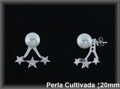 Pendientes Plata al por mayor ref R8629 Mayoristas Plata al por Mayor