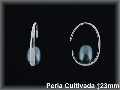 Pendientes Plata al por mayor ref R8648G Mayoristas Plata al por Mayor