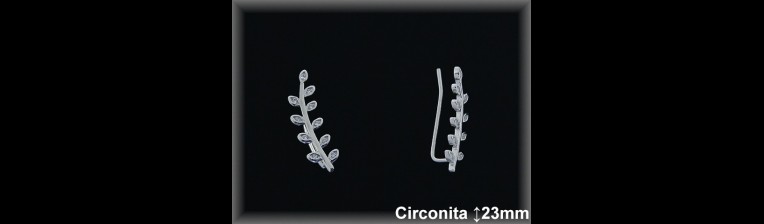 Pendientes Plata al por mayor ref Z8004 Mayoristas Plata al por Mayor