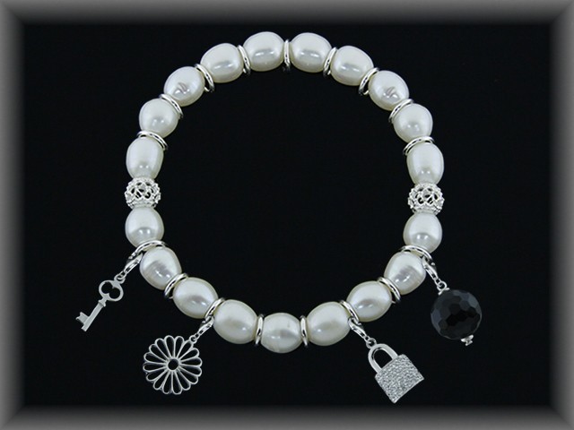 Mayoristas Pulseras Plata al Mayor para Abalorios Piedras Naturales