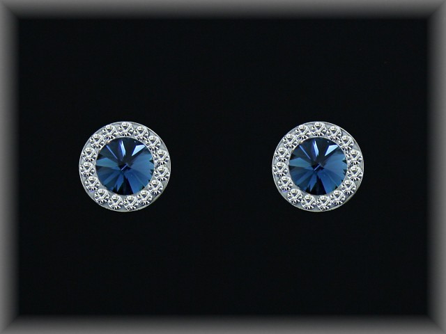 Mayoristas Pendientes Bebe Swarovski Plata al por mayor