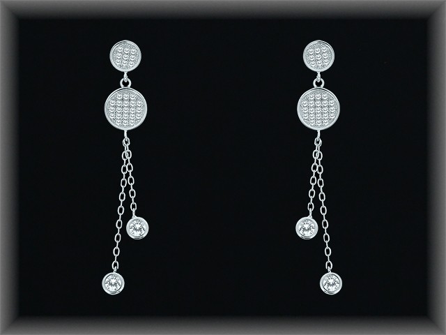 Pendientes Plata Circonitas